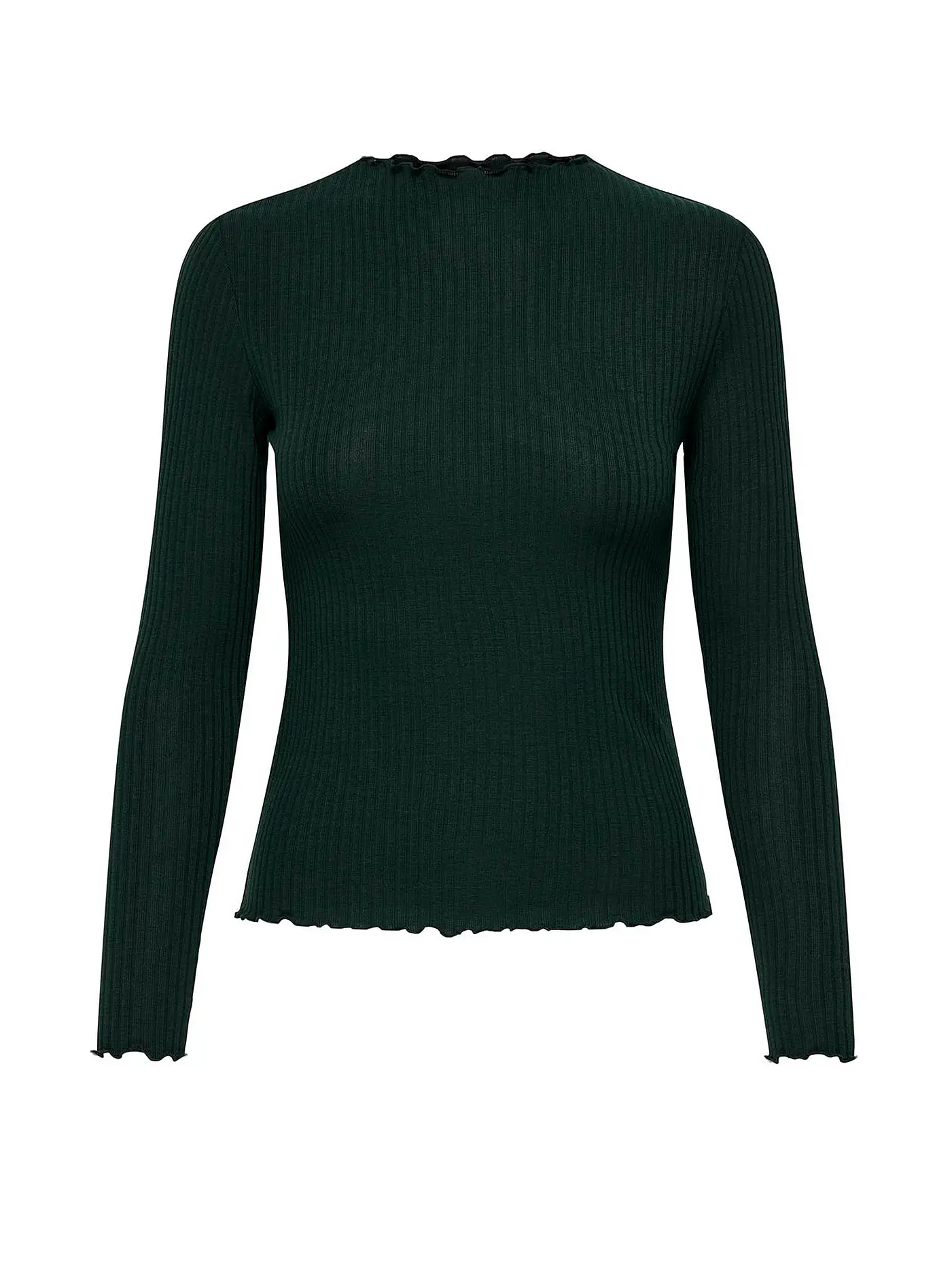 ONLY | Langarmshirt ONLEMMA | dunkelgrün